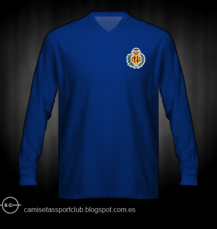 CF Barcelona 1957-58 Fairs Cup Home Kit