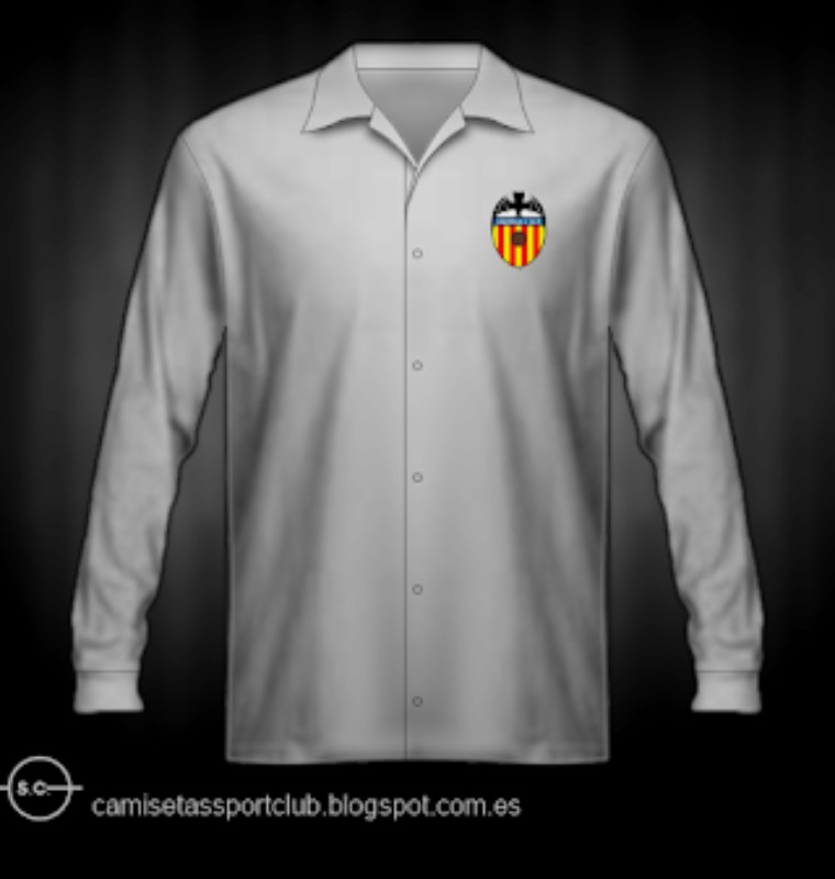 Valencia CF 1957-58 Home Kit