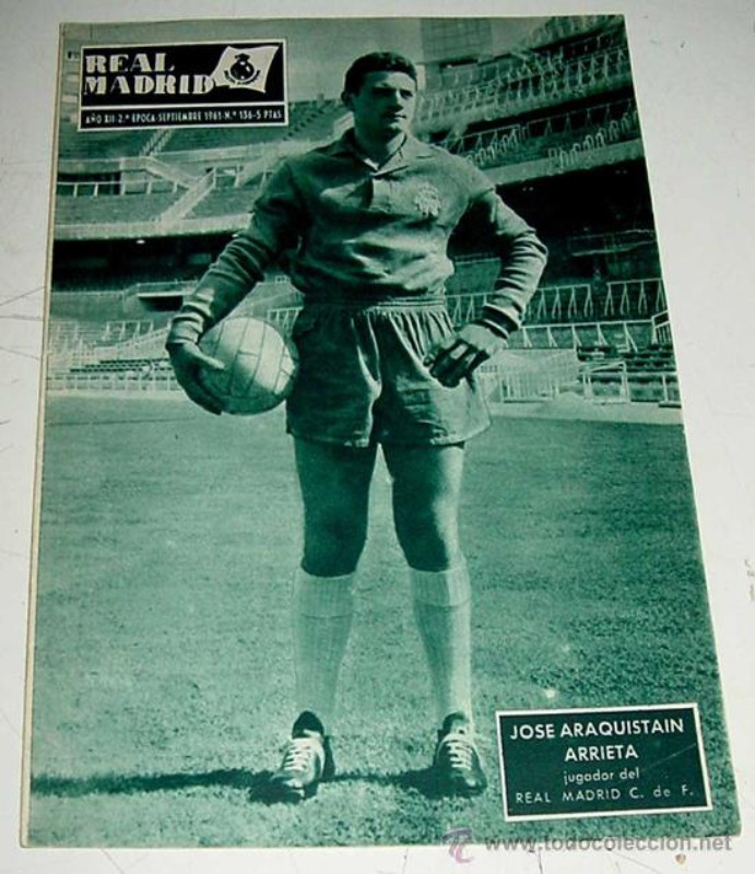 Real Madrid 1961-62 GK 1 Kit