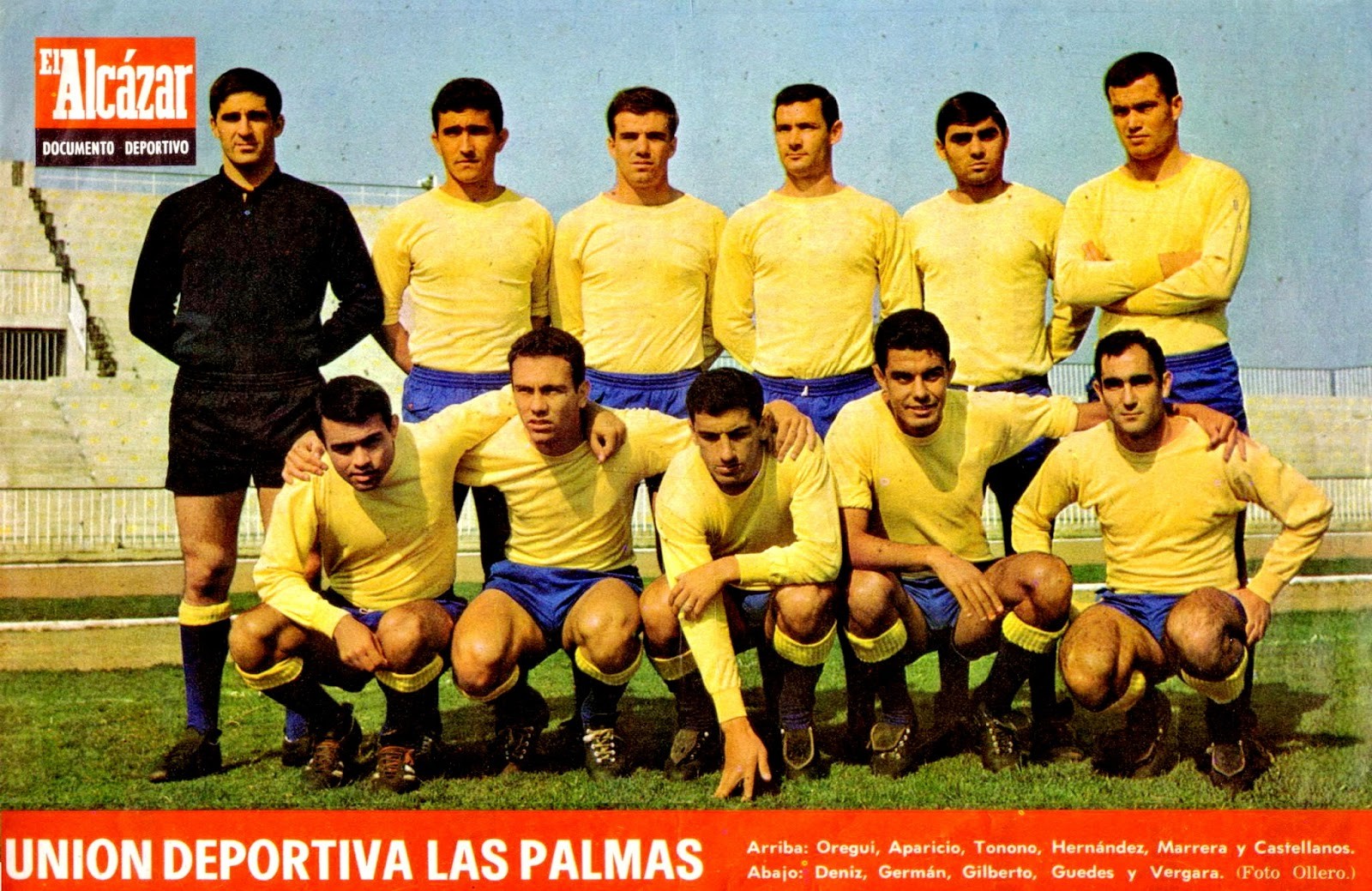 UD Las Palmas 1966-67 Home Kit