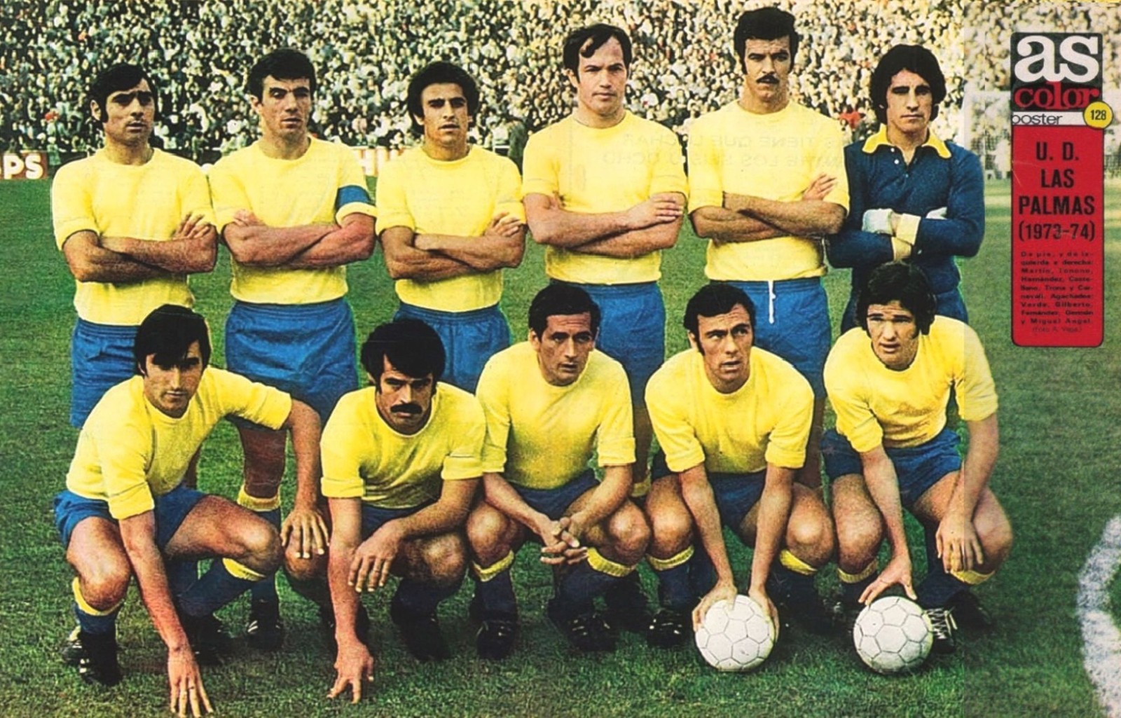 UD Las Palmas 1973-74 Home Kit