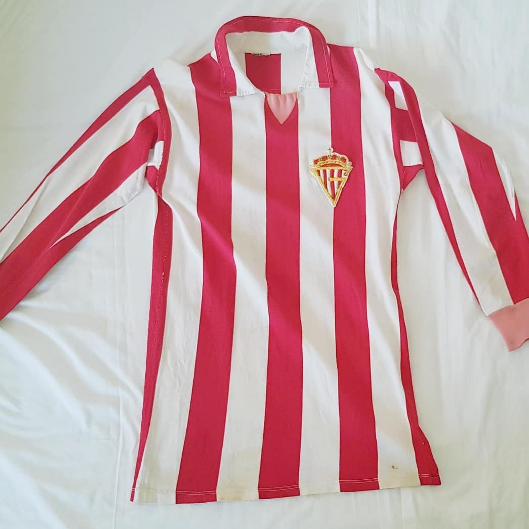 Sporting Gijón 1973-74 Home Kit