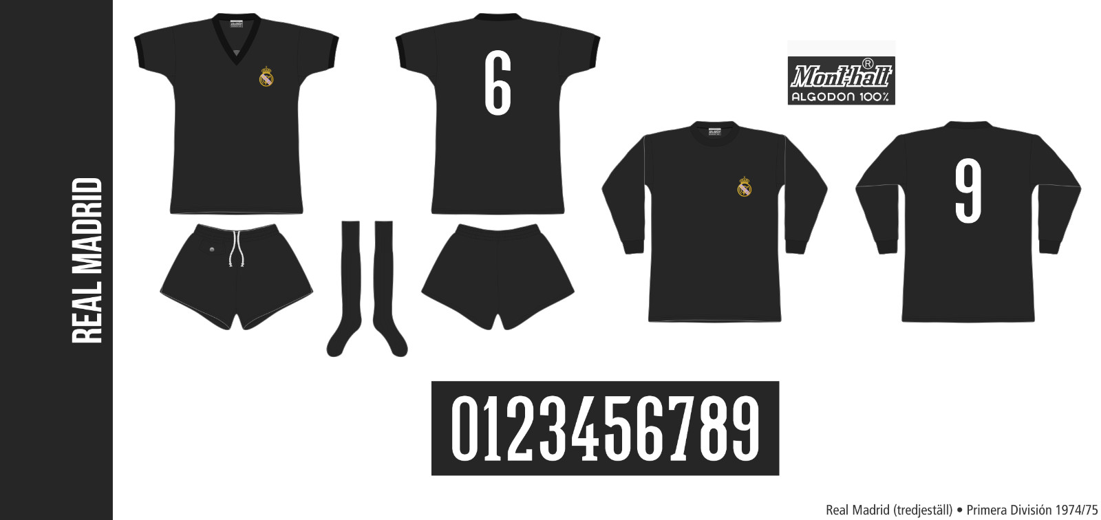 Real Madrid 1974-75 Third Kit