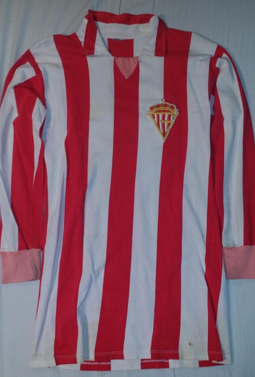 Sporting Gijón 1974-75 Home Kit