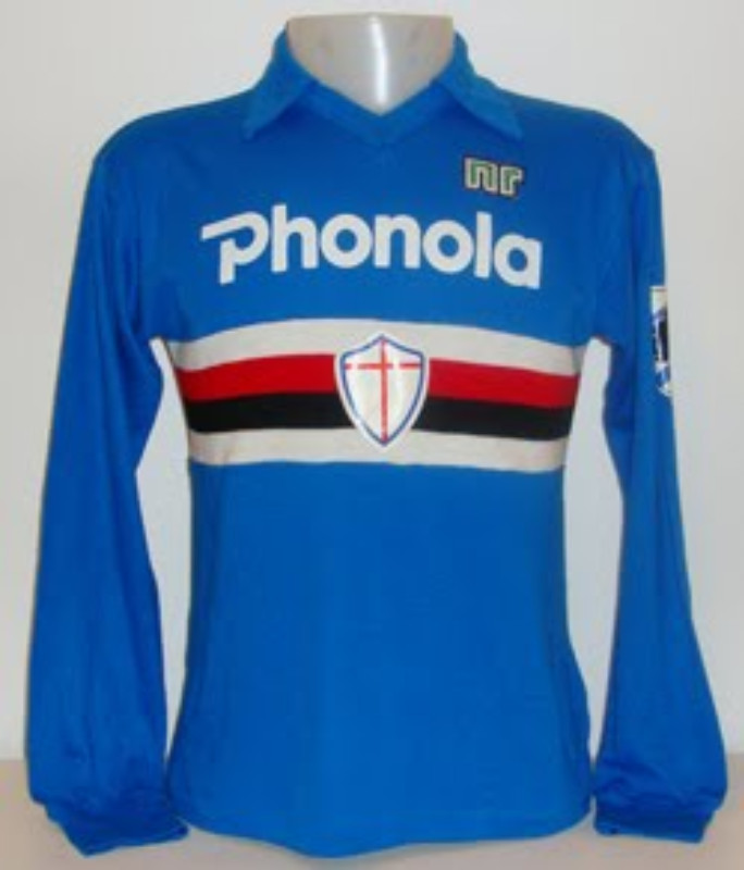 UC Sampdoria 1983-84 Home Kit