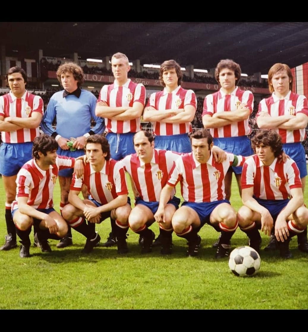 Sporting Gijón 1977-78 Home Kit