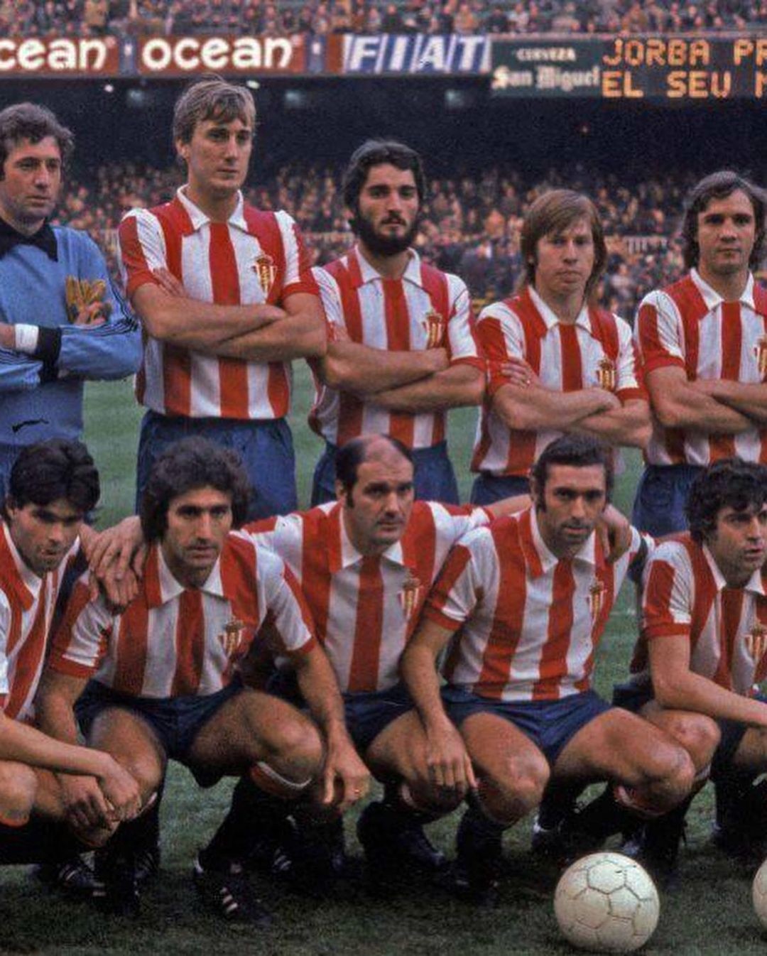 Sporting Gijón 1978-79 Home Kit