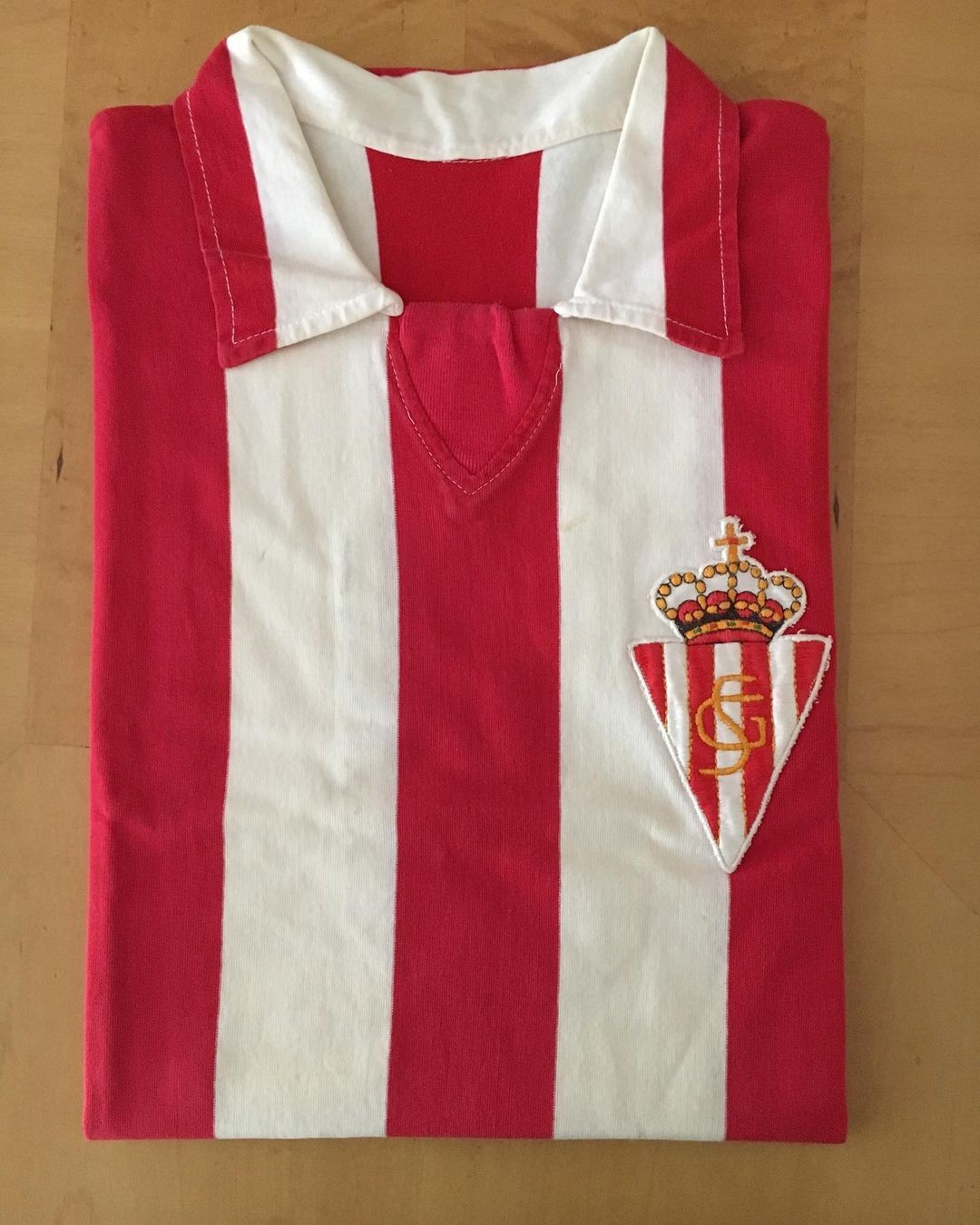 Sporting Gijón 1978-79 Home Kit