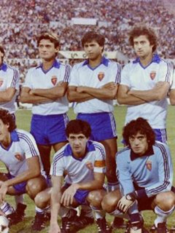Real Zaragoza CD 1980-81 Home Kit