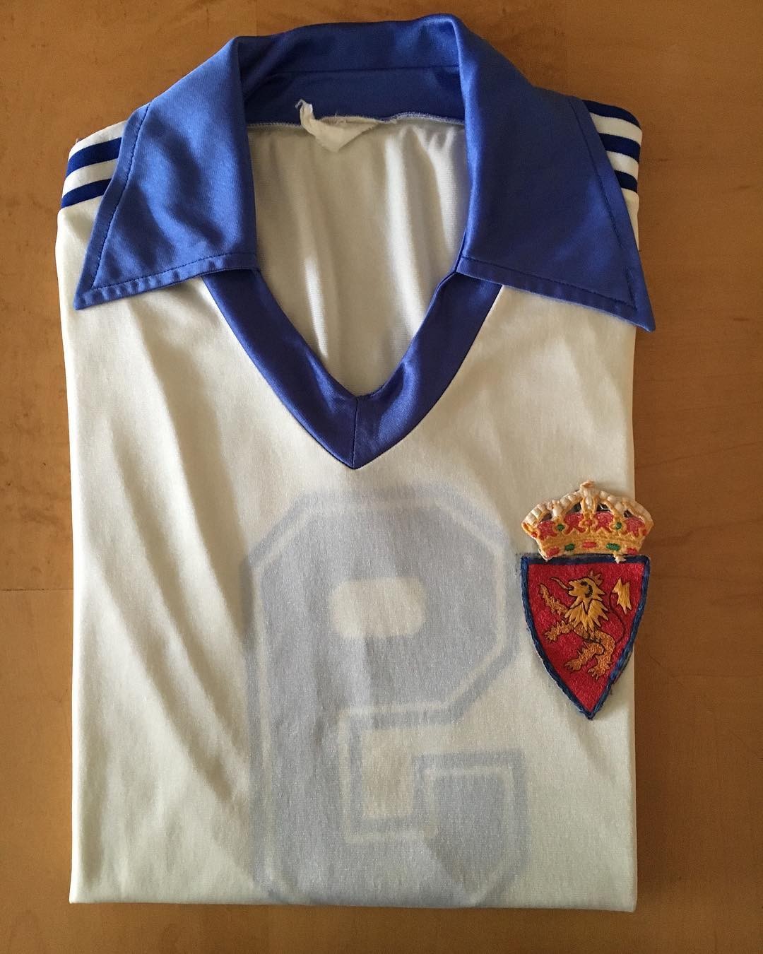 Real Zaragoza CD 1980-81 Home Kit