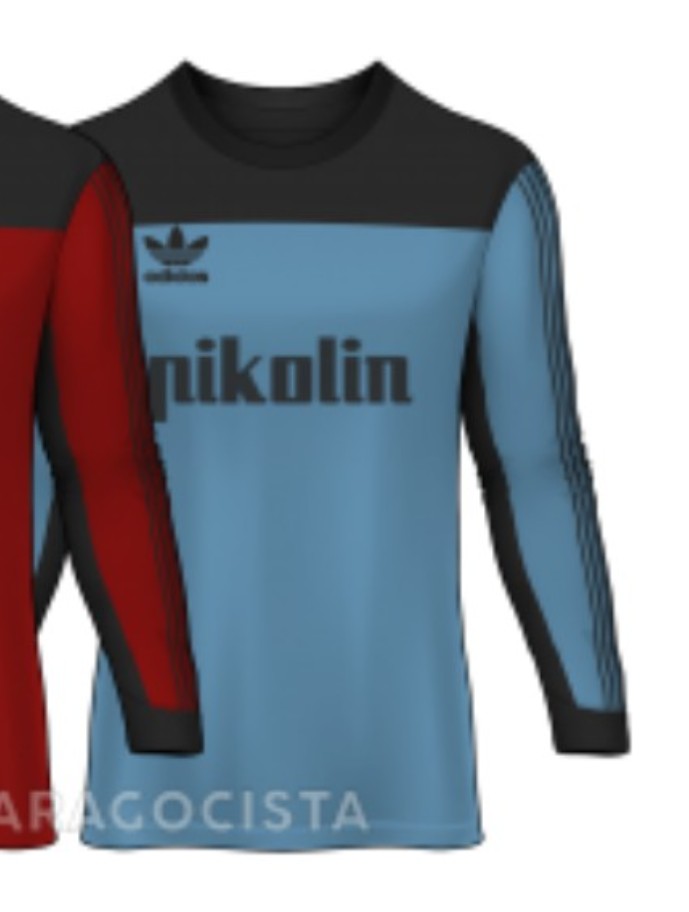 Real Zaragoza CD 1981-82 GK 2 Kit