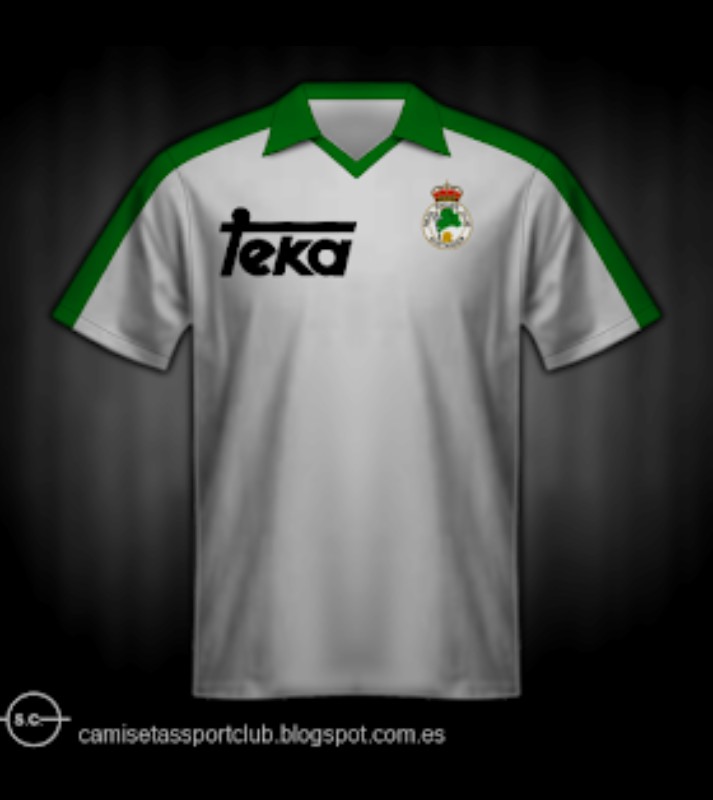 Racing de Santander 1981-82 Home Kit