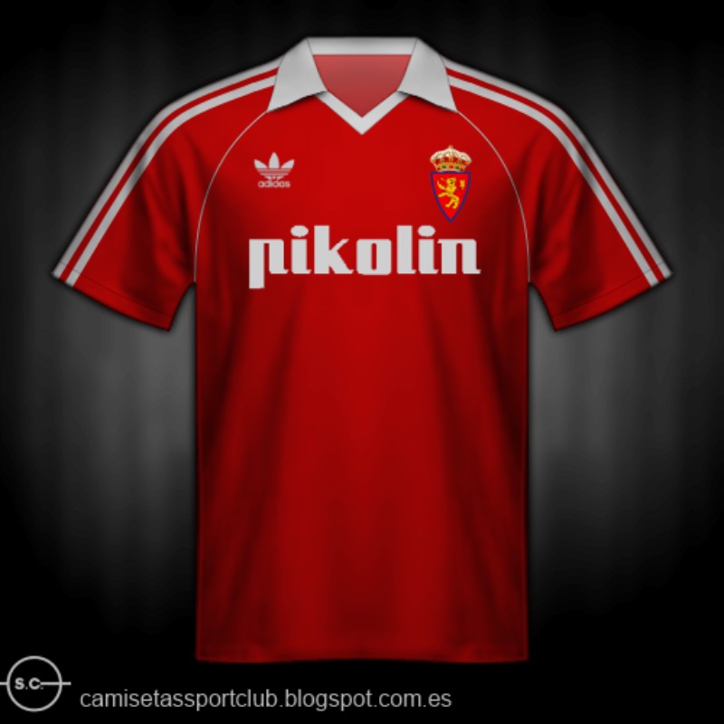 Real Zaragoza CD 1982-83 Away Kit