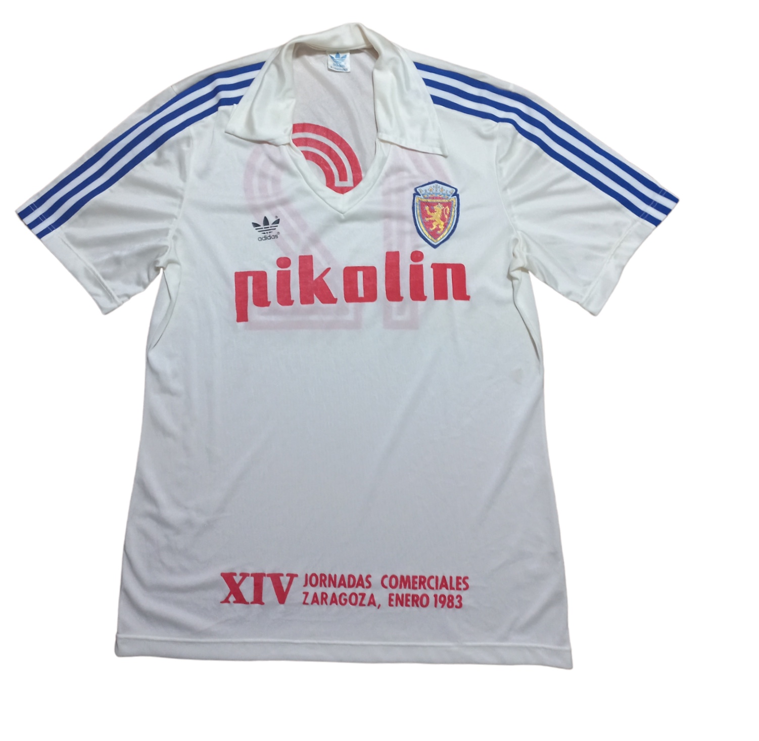 Real Zaragoza CD 1982-83 Home 2 Kit