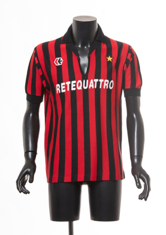 AC Milan 1984-85 Home 2 Kit