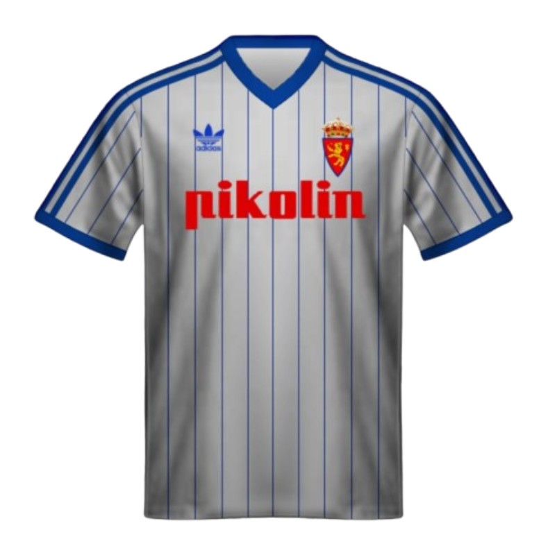 Real Zaragoza CD 1983-84 Home Kit