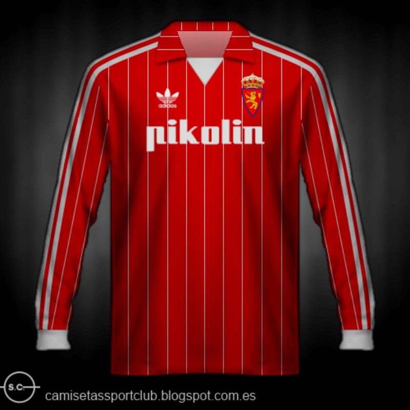Real Zaragoza CD 1983-84 Away Kit