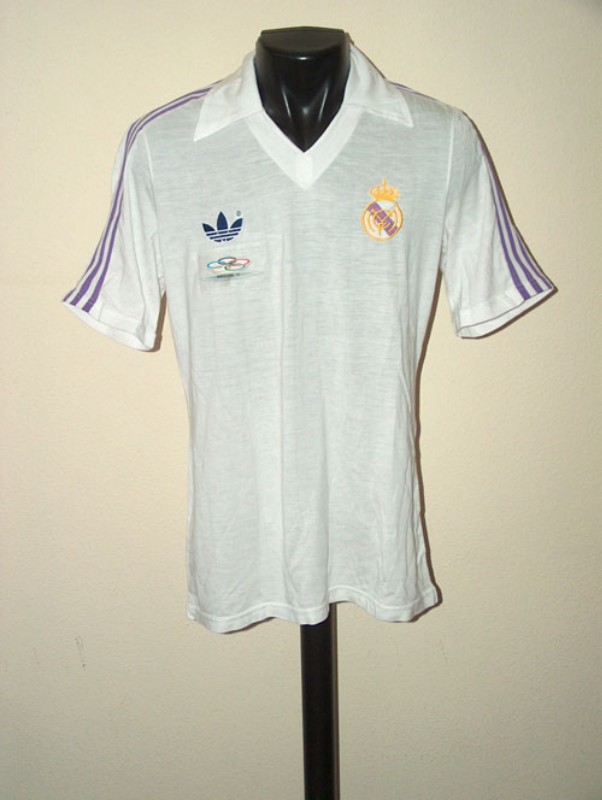 Real Madrid 1985-86 European Home Kit