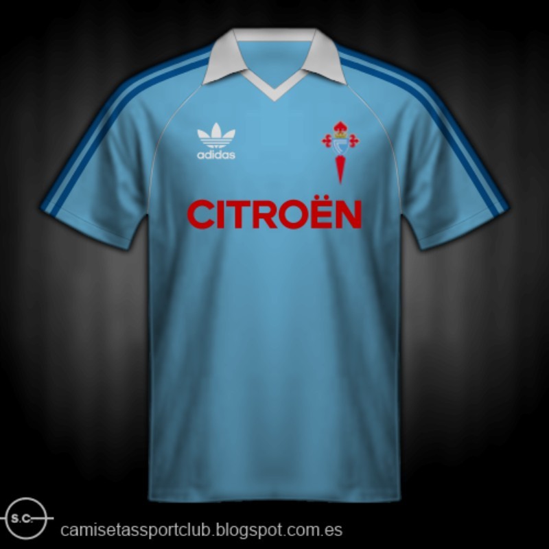 Celta Vigo 1985-86 Home Kit