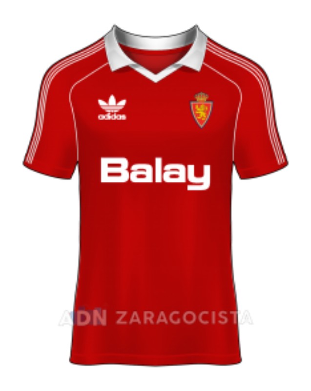 Real Zaragoza CD 1985-86 Away Kit