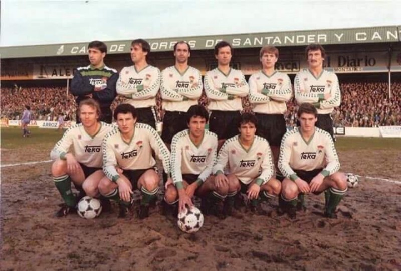 Racing de Santander 1985-86 Home Kit