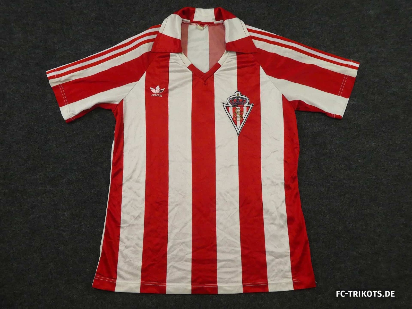 Sporting Gijón 1985-86 Home Kit