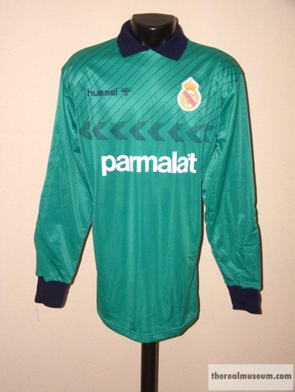 Real Madrid 1986-87 GK Home Kit