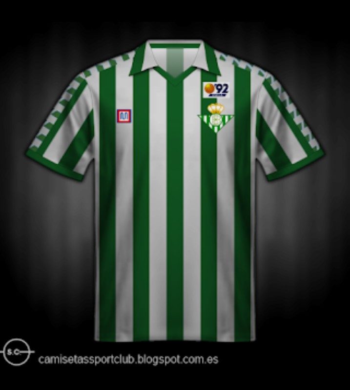 Real Betis 1986-87 Home Kit