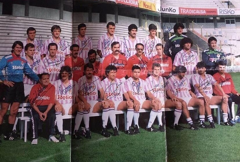 Real Valladolid 1986-87 Home Kit