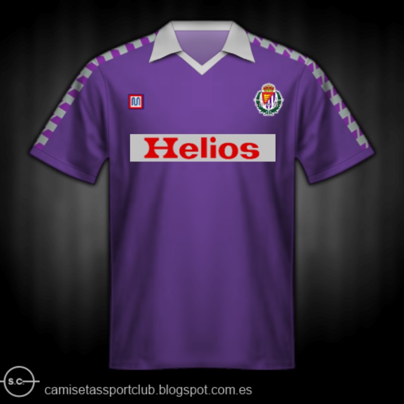 Real Valladolid 1986-87 Away Kit