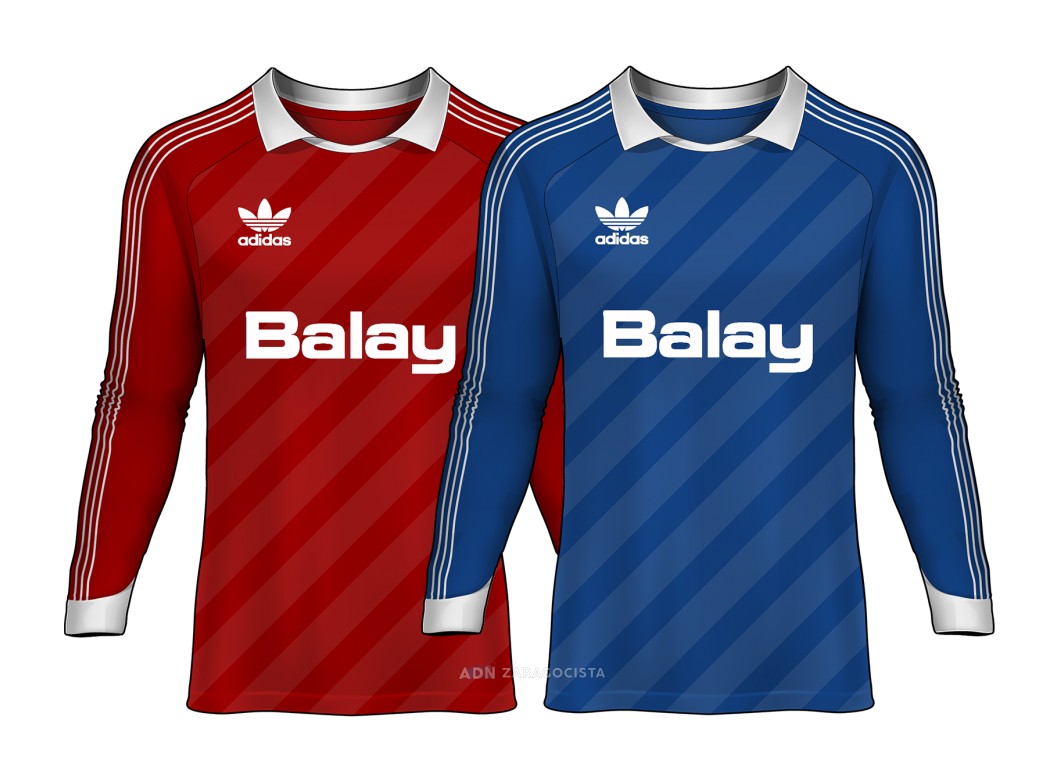 Real Zaragoza CD 1986-87 GK 2 Kit