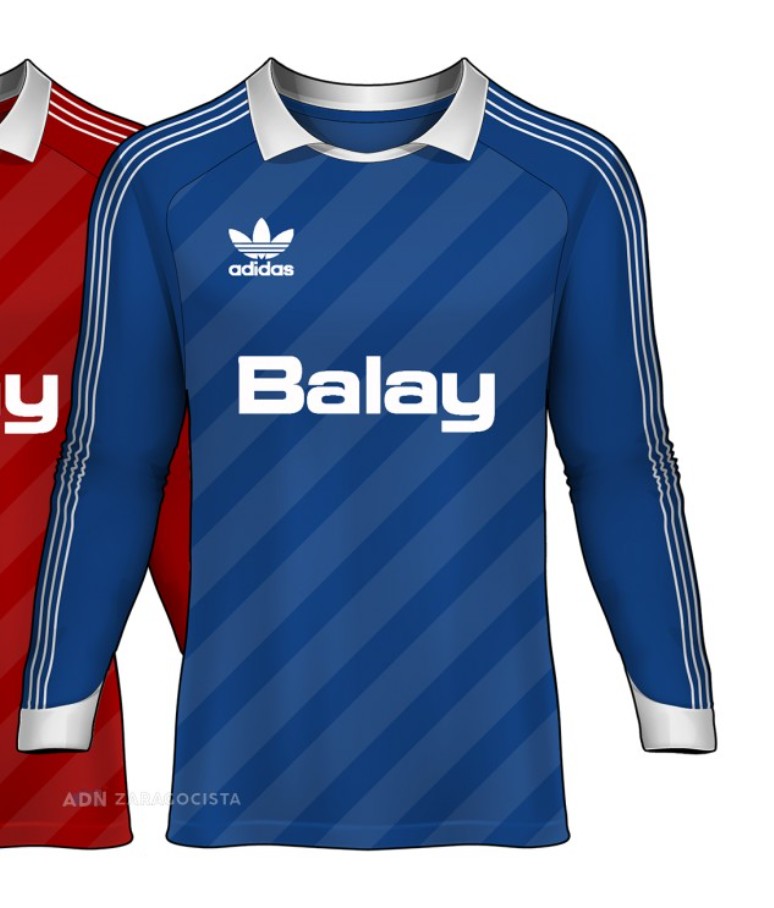 Real Zaragoza CD 1986-87 GK 2 Kit
