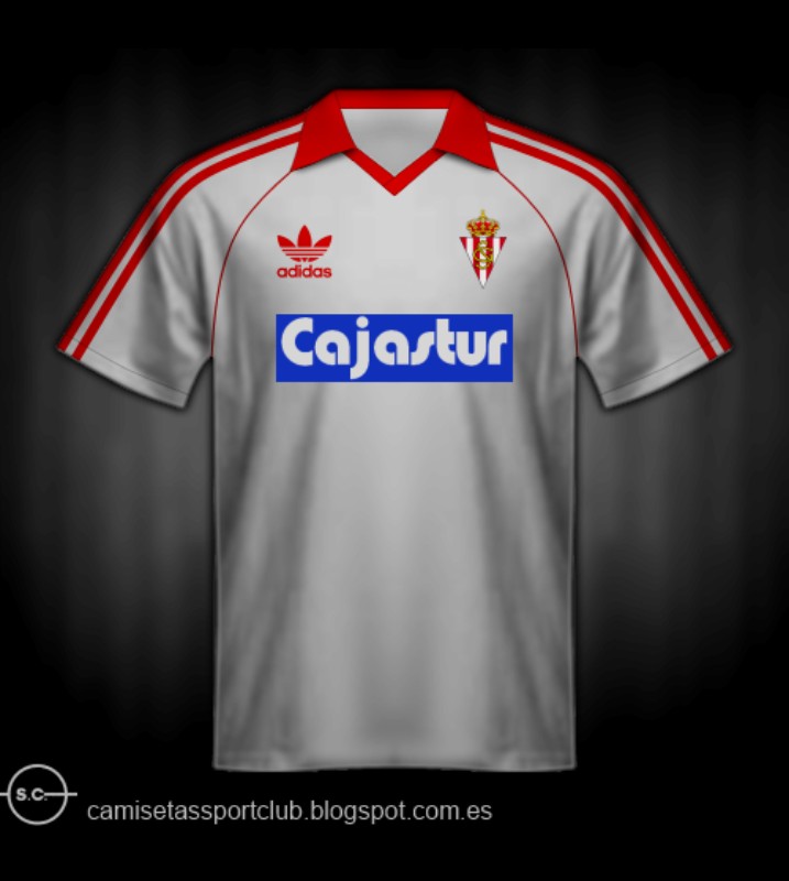 Sporting Gijón 1986-87 Away Kit