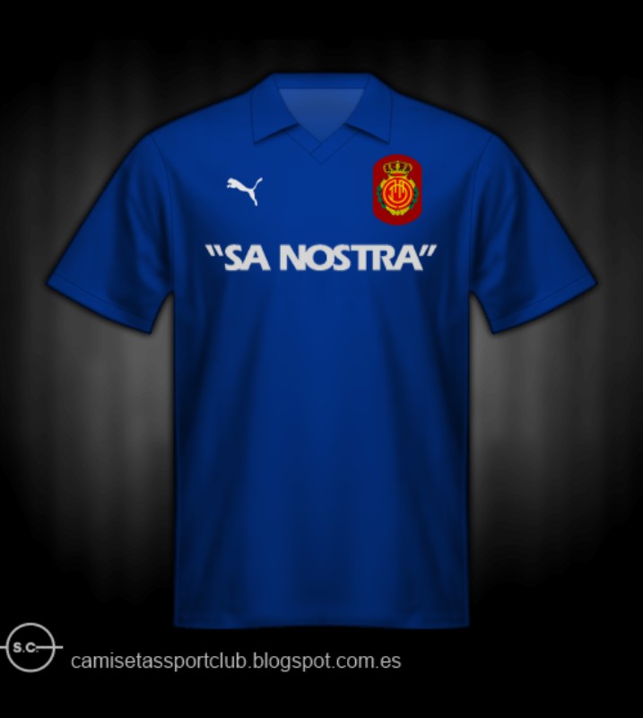 RCD Mallorca 1987-88 Away Kit