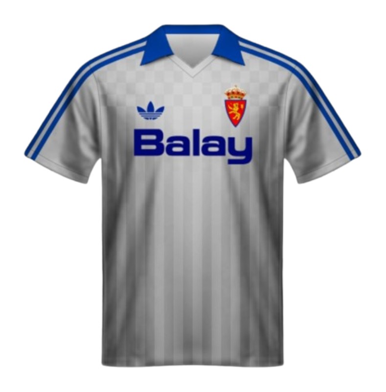 Real Zaragoza CD 1987-88 Home Kit
