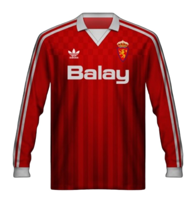 Real Zaragoza CD 1987-88 Away Kit