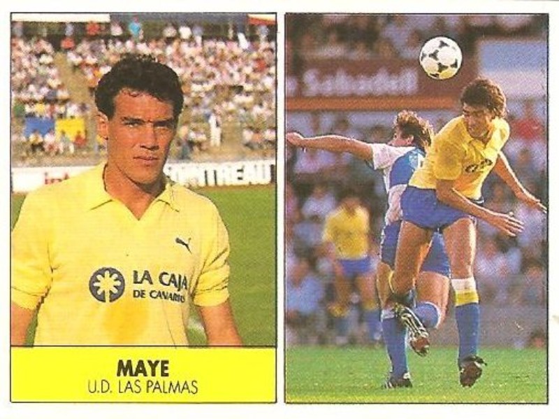 UD Las Palmas 1987-88 Home Kit