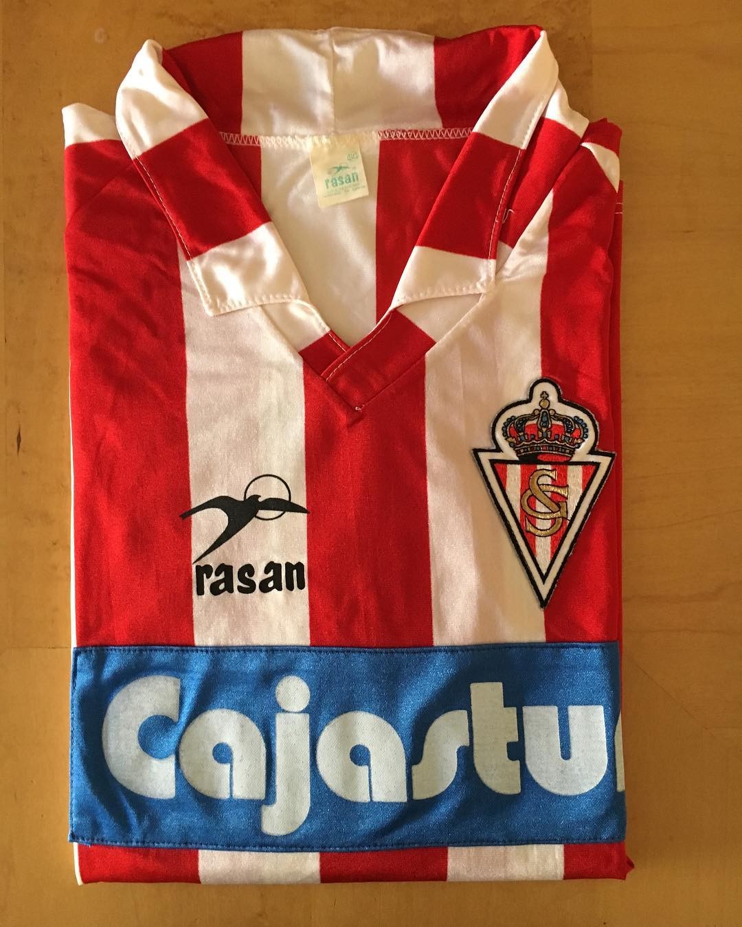 Sporting Gijón 1987-88 Home Kit