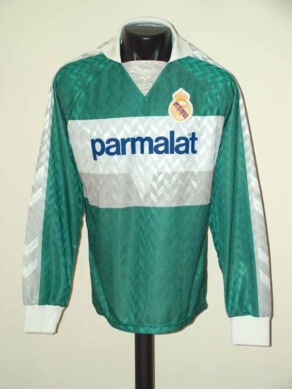 Real Madrid 1988-89 GK Home Kit