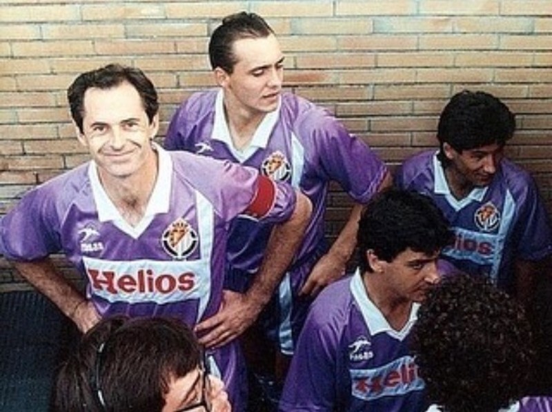 Real Valladolid 1988-89 Copa del Rey Kit