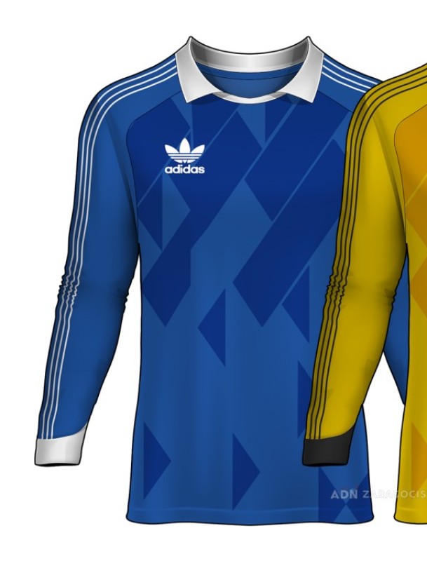Real Zaragoza CD 1988-89 GK 1 Kit
