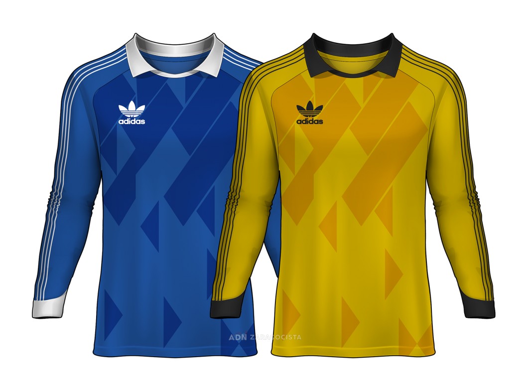 Real Zaragoza CD 1988-89 GK 2 Kit