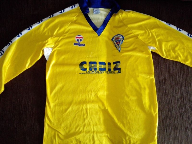 Cádiz CF 1988-89 Home Kit