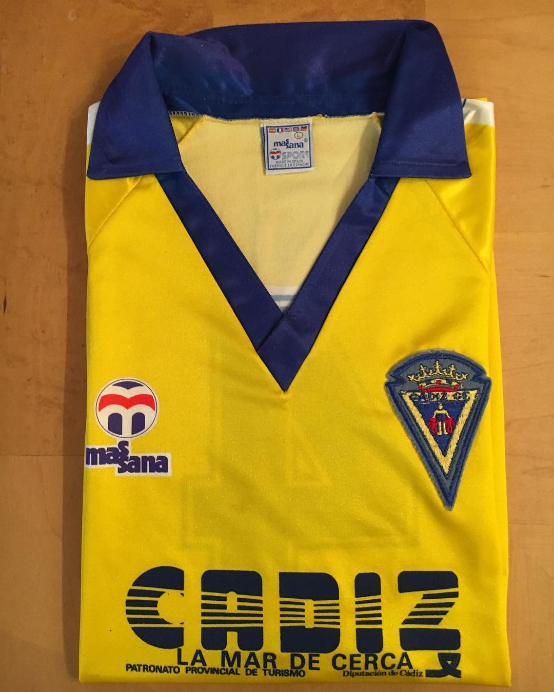 Cádiz CF 1988-89 Home Kit