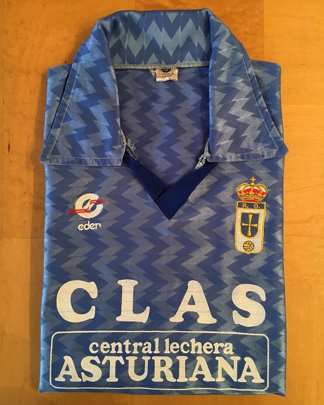 Real Oviedo 1988-89 Home Kit
