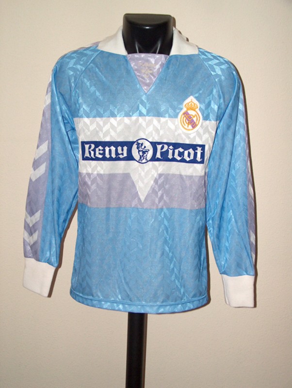 Real Madrid 1989-90 GK Home Kit