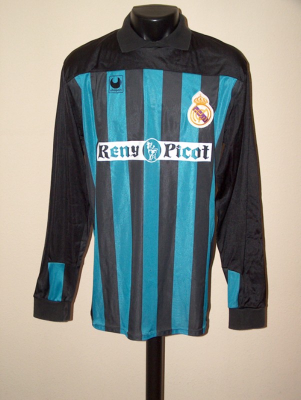 Real Madrid 1989-90 GK Away Kit