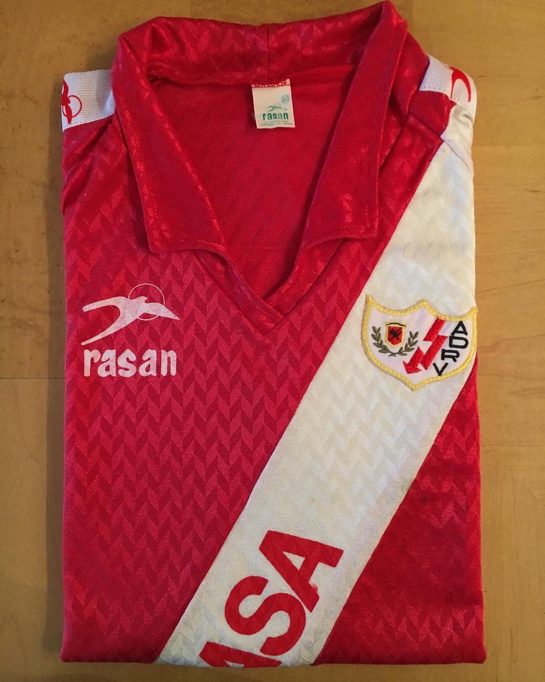 Rayo Vallecano 1989-90 Away Kit