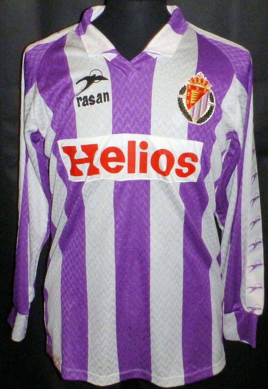 Real Valladolid 1989-90 Home Kit