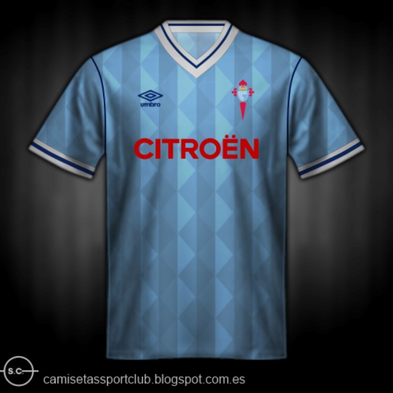 Celta Vigo 1989-90 Home Kit